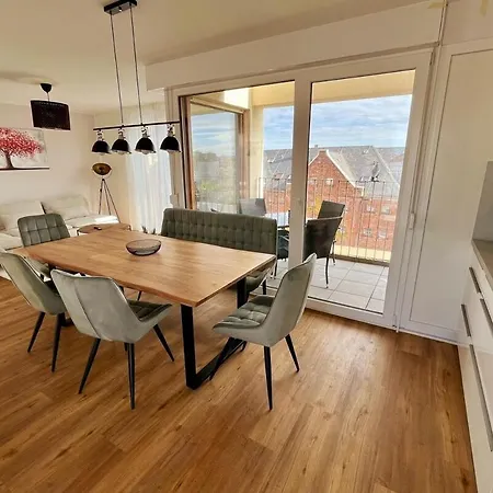 公寓 Penthouse Rhein-main