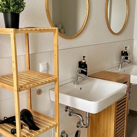 公寓 Penthouse Rhein-main *